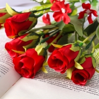 Букет "Роза леди, ассорти" 30 см, микс