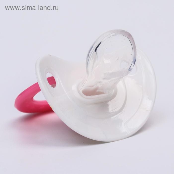 Соска - пустышка силиконовая ортодонтическая &laquo;Кошечка&raquo;, от 3 мес., цвет МИКС