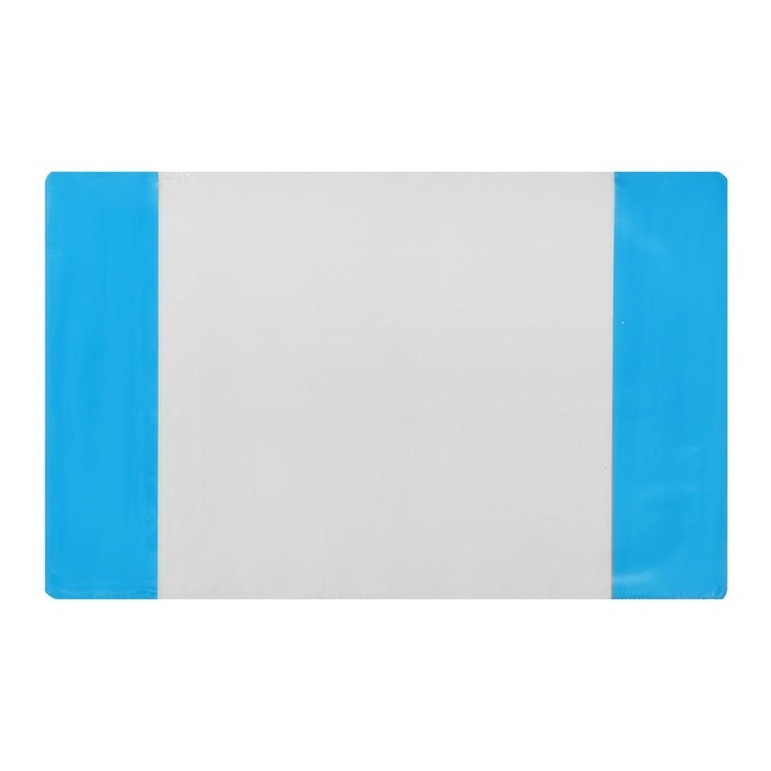 Набор обложек ПВХ 10 штук, 210 х 345 мм, 100 мкм, для тетрадей и дневников (в мягкой обложке), с цветными клапанами, МИКС