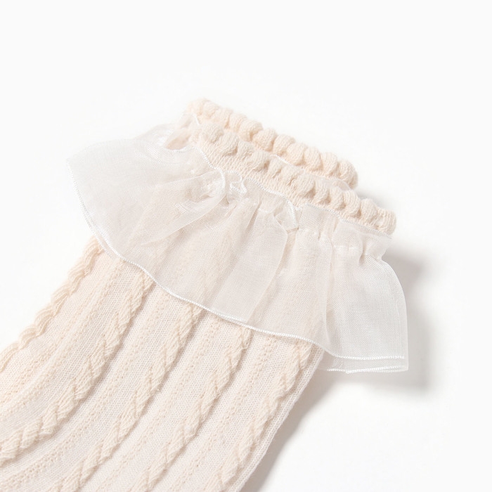 Гольфы детские KAFTAN 9-12 лет, бежевый Гольфы детские KAFTAN 9-12 лет, бежевый