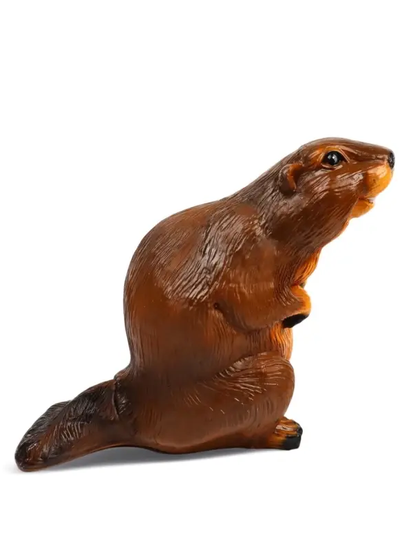 Садовая фигура из полистоуна &laquo;Бобер&raquo;, 43&times;38&times;24 см