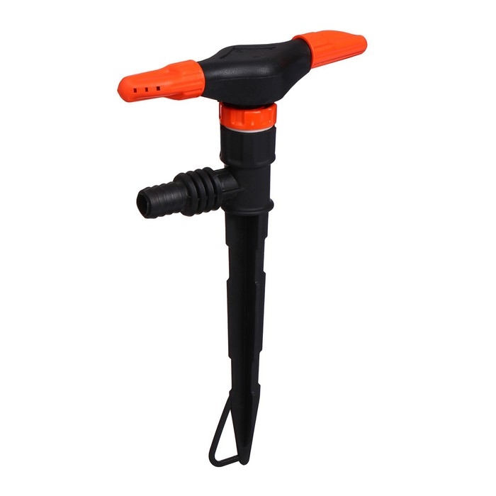 Распылитель 2−лепестковый, штуцер под шланги 1/2 Распылитель 2−лепестковый, штуцер под шланги 1/2" (12 мм) − 3/4" (19 мм), пика, пластик, «Жук»