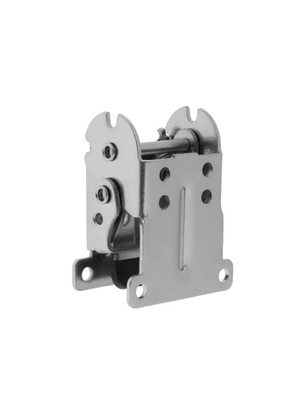 Кронштейн складной ТУНДРА ks001, 70х70 мм, цвет хром, набор 2 шт