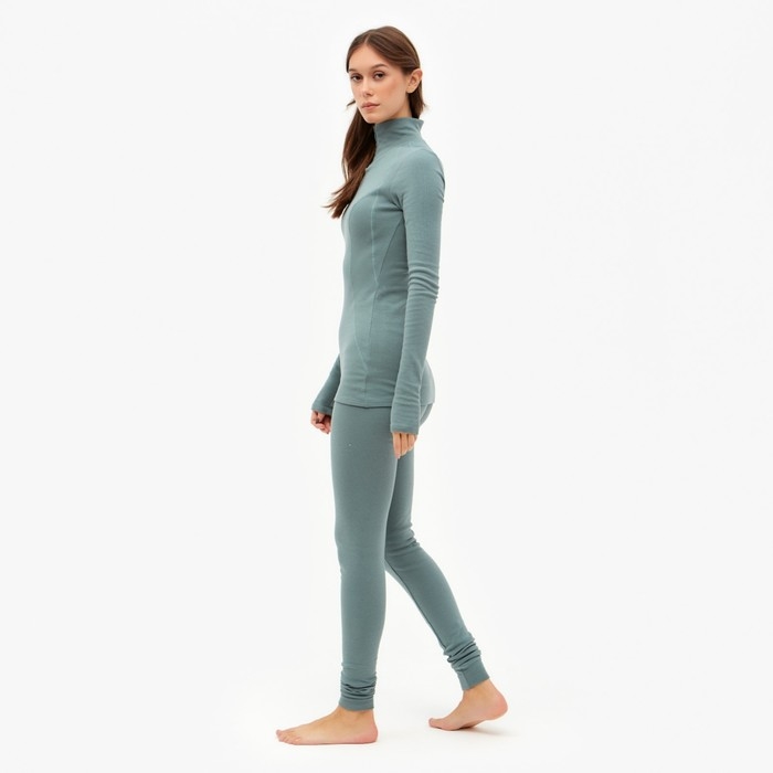 Термобелье женское (лонгслив, лосины) MINAKU цвет хаки, р-р 46 Термобелье женское (лонгслив, лосины) MINAKU цвет хаки, р-р 46