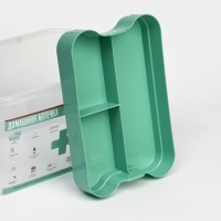 Аптечка с вкладышем Доляна, 6,5 л, 31&times;20&times;18 см