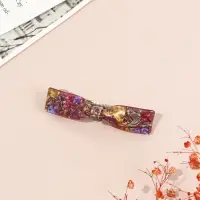 Заколка-автомат для волос "Вэнна" блеск, 8 см, микс