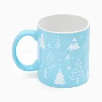 Кружка чайная новогодняя &laquo;Новогодний лес&raquo;, 530 мл