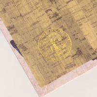 Сейф-книга дерево кожзам "Синие бабочки" 21х13х5 см