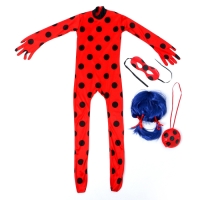 Карнавальный набор &laquo;Божья коровка&raquo;, рост 104&ndash;116 см, комбез, маска, сумка, парик
