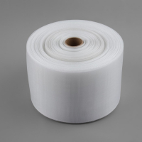 Шторная лента фиксированная сборка, органза, 10 см, 50 &plusmn; 1 м, цвет прозрачный