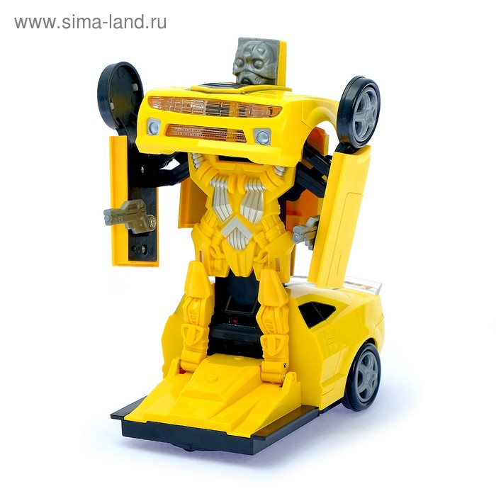 Машина &laquo;Автобот&raquo;, трансформируется, световые и звуковые эффекты, работает от батареек