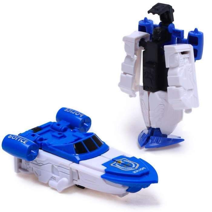 Набор роботов &laquo;Полицейский отряд&raquo;, 5 трансформеров, собираются в 1 робота