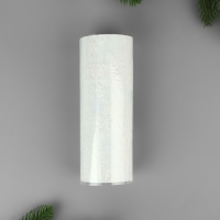 Фатин со снежинками, 15 см, 11 &plusmn; 1 г/кв.м, 9,1 &plusmn; 0,5 м, цвет белый №1