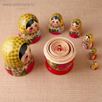 Матрёшка &laquo;Семёновская&raquo;, 8 кукольная, высшая категория