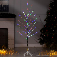 Светодиодный куст «Лепестки» 1.5 м, 84 LED, мигание, 220 В, свечение мульти (RG/RB) Светодиодный куст «Лепестки» 1.5 м, 84 LED, мигание, 220 В, свечение мульти (RG/RB)