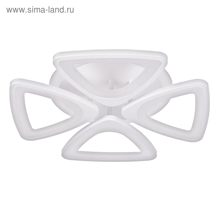 Люстра с ПДУ 03305/4 4х24Вт LED белый 41х41х8см