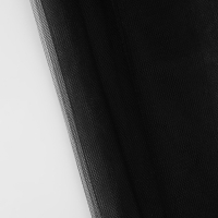 Фатин, 160 см, 11 &plusmn; 1 г/кв.м, 1 &plusmn; 0,2 м, цвет чёрный №21