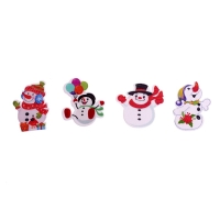 Набор для декора &laquo;Снеговики&raquo; 24 шт., МИКС