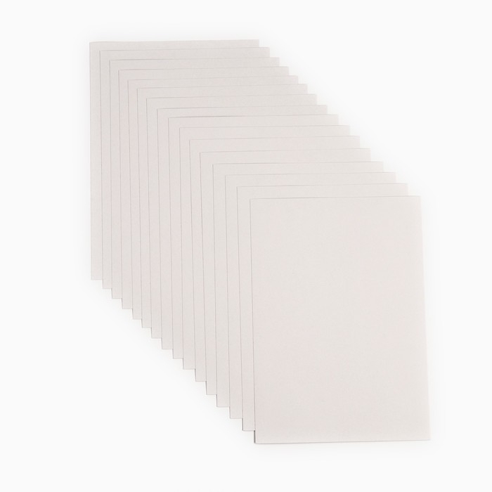 Картон белый, А4, 16 листов, немелованный, односторонний, в папке, 220, г/м&sup2;, Холодное сердце