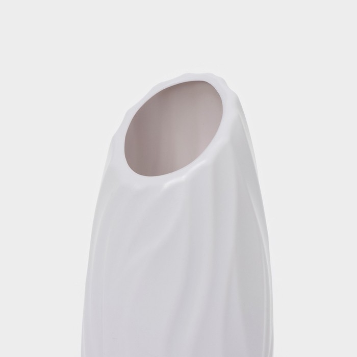 Ваза для цветов, 550 мл, 7&times;20 см, цвет серый