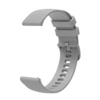 Ремешок для смарт-часов, 22 мм, силикон, серый