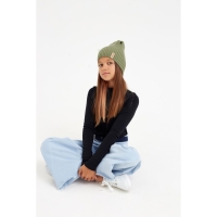 Шапка детская MINAKU р-р 56-58, цв.зелёный Шапка детская MINAKU р-р 56-58, цв.зелёный