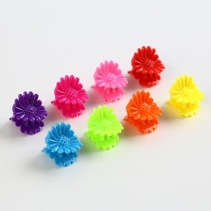 Краб для волос мини &laquo;Для самой милой&raquo;, 100 шт., размер крабика 1.5 х 1.5 см