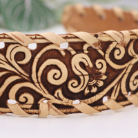 Ободок «Орнамент», береста Ободок «Орнамент», береста