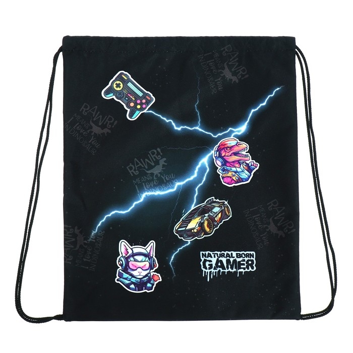 Мешок для обуви 435 х 360 мм, Stavia (плотность 600D с водоотталкивающей ПУ-пропиткой) Gamer