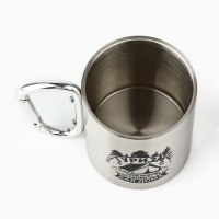 Кружка туристическая с карабином &laquo;Туризм&raquo;, 180 мл