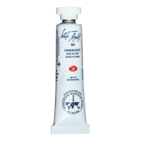 Акварель художественная в тубе 10 мл ЗХК "Белые ночи" Белила титановые