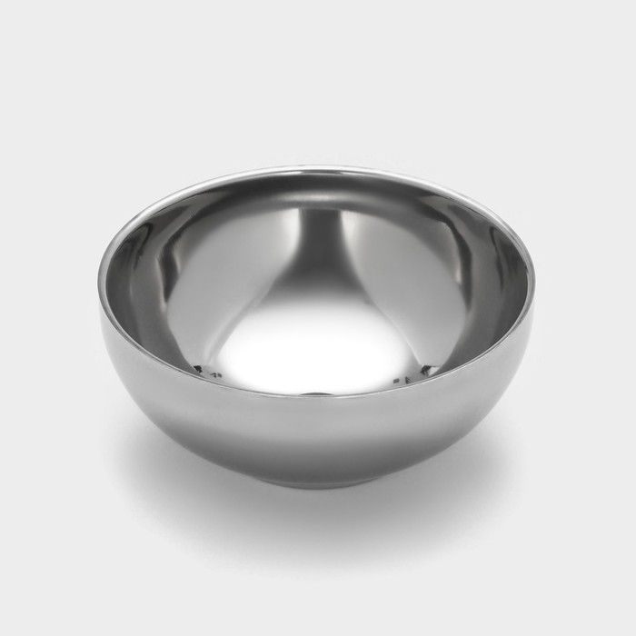 Миска из нержавеющей стали с двойными стенками &laquo;Трефор&raquo;, 600 мл, d=16 см