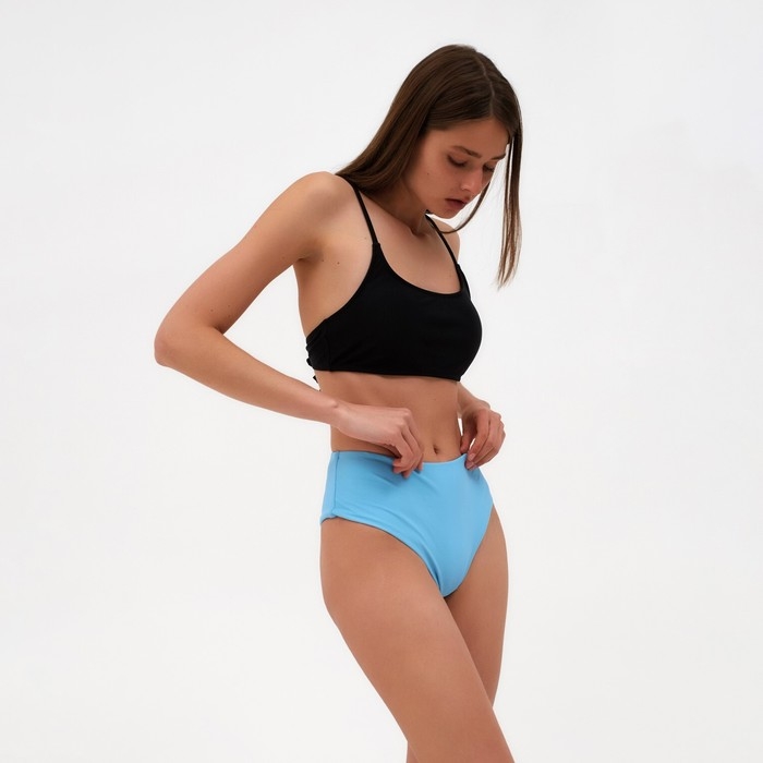 Плавки купальные женские MINAKU бразильяны, цвет голубой, размер 46 Плавки купальные женские MINAKU бразильяны, цвет голубой, размер 46