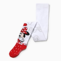 Колготки Дисней «Минни Маус», цвет красный/белый, 92-98 см Колготки Дисней «Минни Маус», цвет красный/белый, 92-98 см