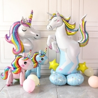 Шар фольгированный 55" &laquo;Большой единорог&raquo;, фигура, под воздух