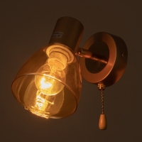 Бра "Джуди" 1х60Вт Е14 Золото 21х10х19см Бра "Джуди" 1х60Вт Е14 Золото 21х10х19см