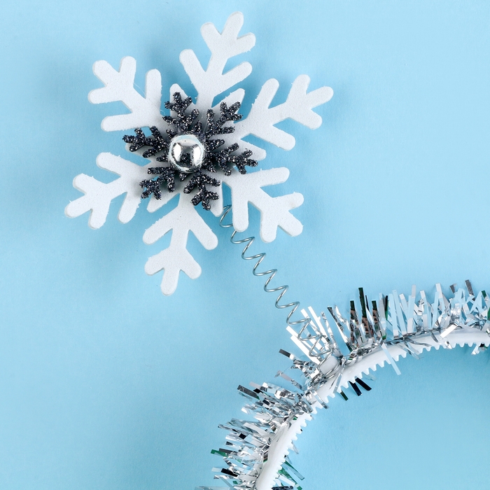 Новый год! Карнавальный ободок &laquo;Снежинка&raquo;