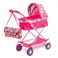 Коляска кукольная № 7, цвета МИКС Коляска кукольная № 7, цвета МИКС