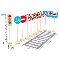 Игровой набор «Знаки дорожного движения» Игровой набор «Знаки дорожного движения»