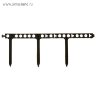 Кустодержатель для клубники, d = 11 см, пластик, набор 10 шт., цвет МИКС Кустодержатель для клубники, d = 11 см, пластик, набор 10 шт., цвет МИКС