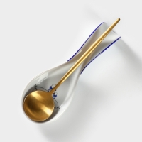 Подставка под ложку фарфоровая &laquo;Гуси&raquo;, 20 см, МИКС