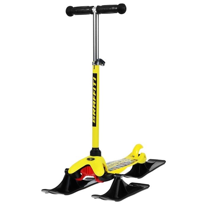 Самокат-снегокат 2 в 1 GRAFFITI «Вперёд» Самокат-снегокат 2 в 1 GRAFFITI «Вперёд»