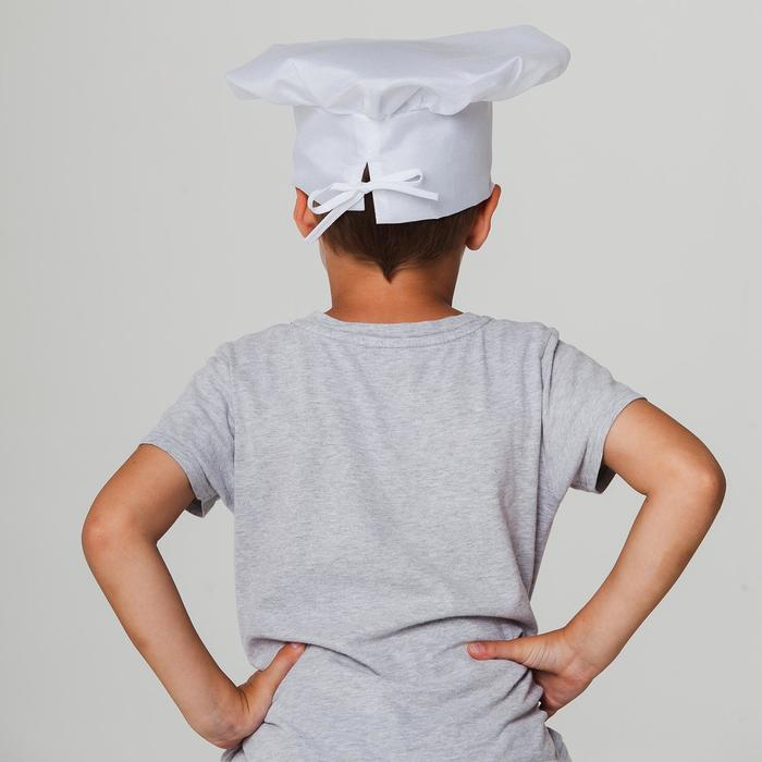 Карнавальный костюм «Поварёнок», фартук, колпак, р-р 32-36, рост 122-134 см Карнавальный костюм «Поварёнок», фартук, колпак, р-р 32-36, рост 122-134 см