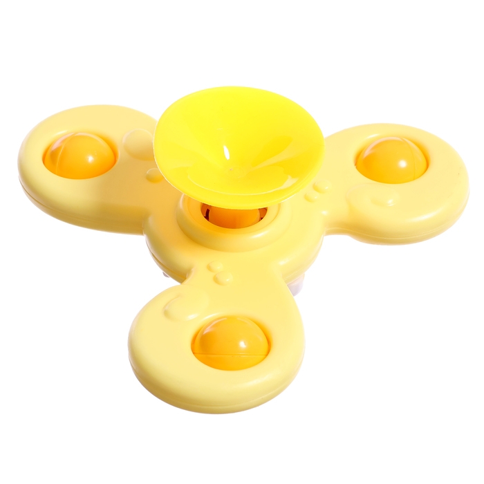 Спиннеры на присосках &laquo;Подводный мир&raquo;, для купания в ванной, 3 шт.