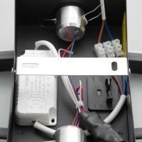 Бра "Волны" LED 35Вт 6000К чёрный 100х6х15 см Бра "Волны" LED 35Вт 6000К чёрный 100х6х15 см