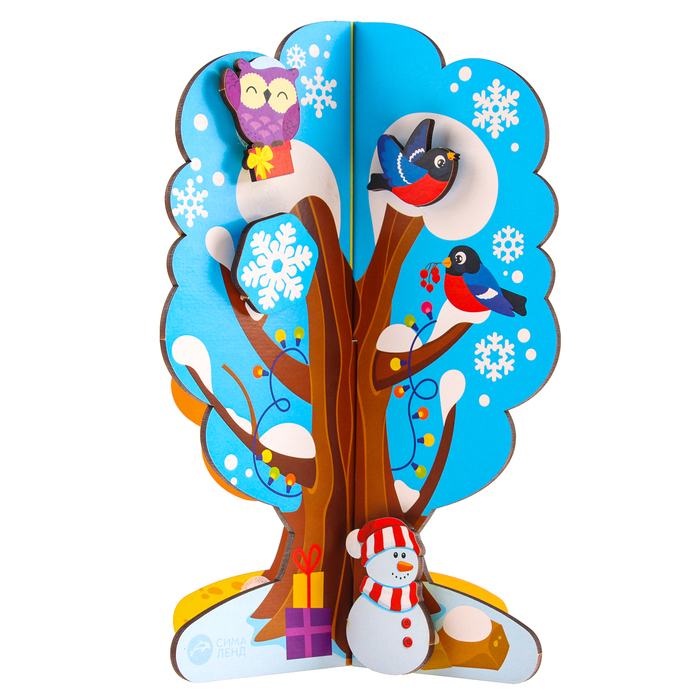 Головоломка &laquo;Липучки. Времена года&raquo;