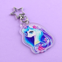 Брелок для ключей акриловый &laquo;Волшебство вокруг нас&raquo;, 4,4 х 6 см