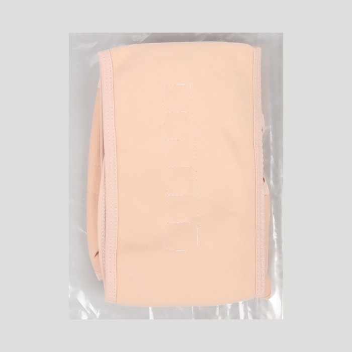 Массажёр - фиксатор для осанки и поясницы, на фастексах, размер 2XL-3XL, цвет бежевый