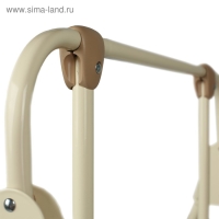 Качели детские напольные &laquo;Ветерок-Люкс&raquo;, бежевый рисунок МИКС