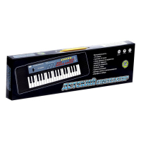 Синтезатор &laquo;Детский&raquo;, 37 клавиш, с микрофоном, цвет чёрный